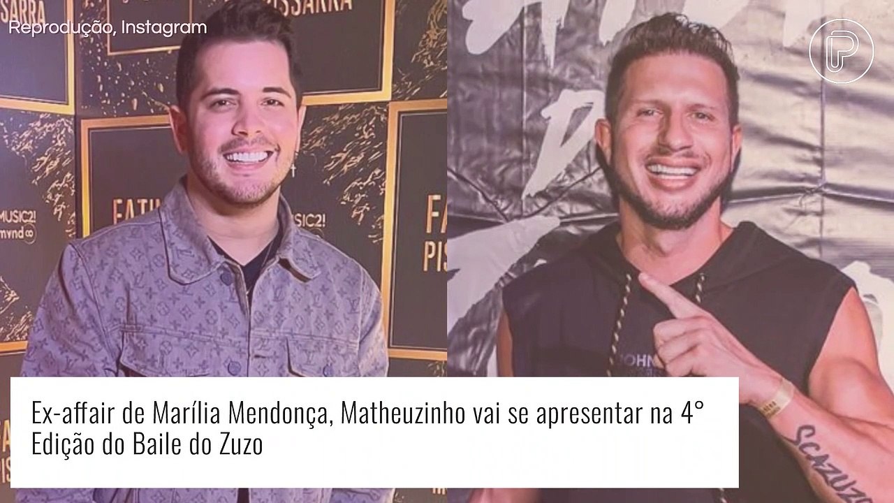 Cantor Matheuzinho promete agitar o Baile do Zuzo: 'Indo para a 4ª edição', vibra DJ. Detalhes!