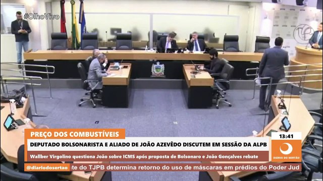 Proposta de Bolsonaro para reduzir ICMS dos combustíveis gera discussão entre deputados na PB