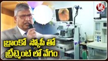 Collector Sharman Launched Care Advanced Bronchoscopy Scope In Hyderabad  _ V6 News