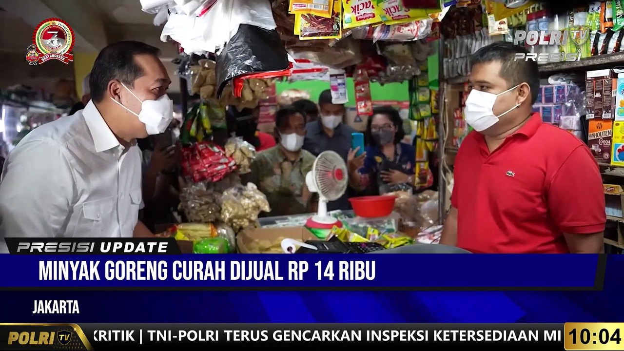 PRESISI UPDATE 10.00 WIB : Mendag Tinjau Program Mgcr Di Pasar Kampung Ambon