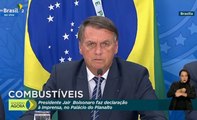 Bolsonaro propõe ressarcir estados em troca de ICMS zero no diesel
