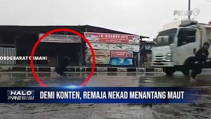 Demi Konten, Remaja Nekad Menantang Maut
