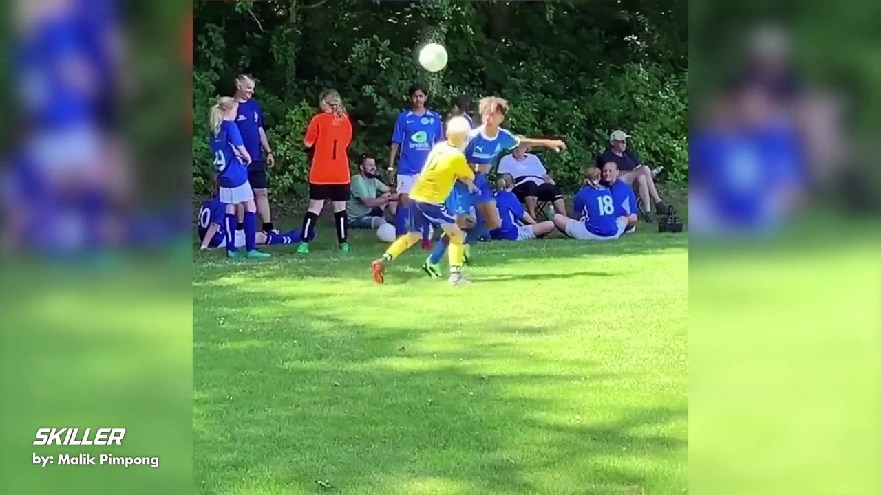 KIDS IN FOOTBALL  FAILS SKILLS  GOALS 2