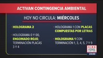 Se activó el Hoy No Circula por contingencia ambiental en Valle de México