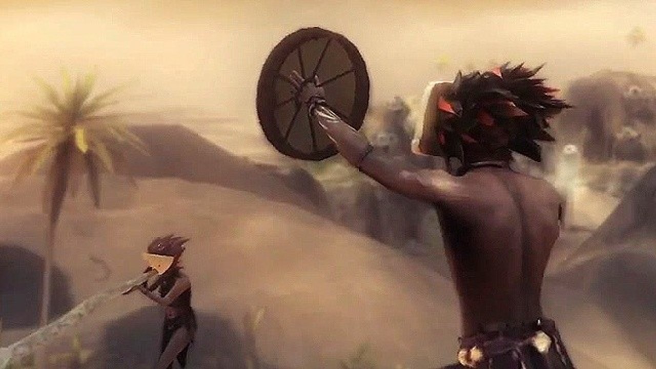 From dust - trailer zur chrome-version