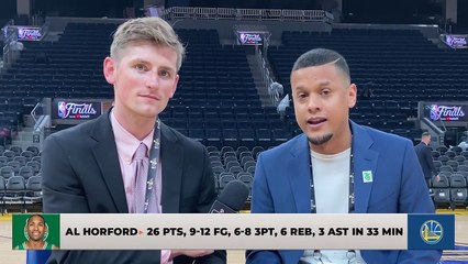 Al Horford is the BEST PLAYER in Game 1 of the NBA Finals