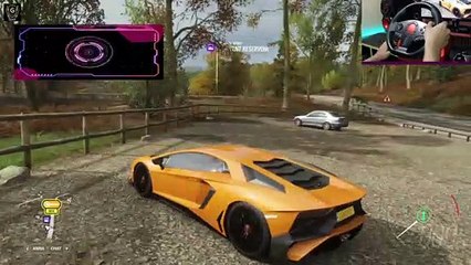 Lamborghini SuperVeloce - FH4 (Steering Wheel) Gameplay