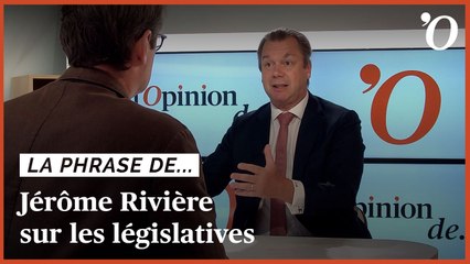 Jérôme Rivière: «On espère avoir trois ou quatre députés Reconquête!»