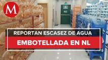 Tras crisis, limitan venta de agua en algunos negocios en Nuevo León