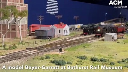 Model Beyer-Garratt at Bathurst Rail Museum | ACM | 8/6/2022