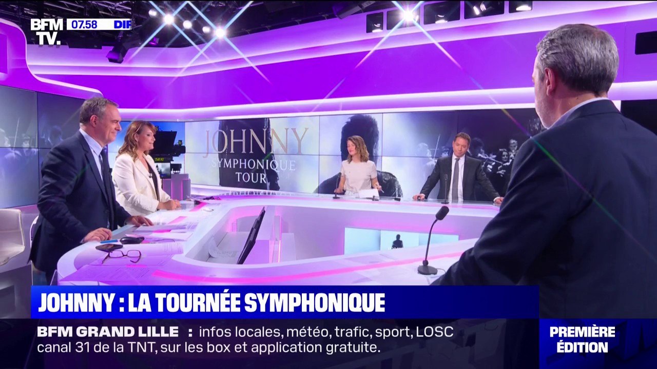 Johnny Hallyday: après l'album, le "Johnny Symphonique Tour" entame sa tournée dans toute la France