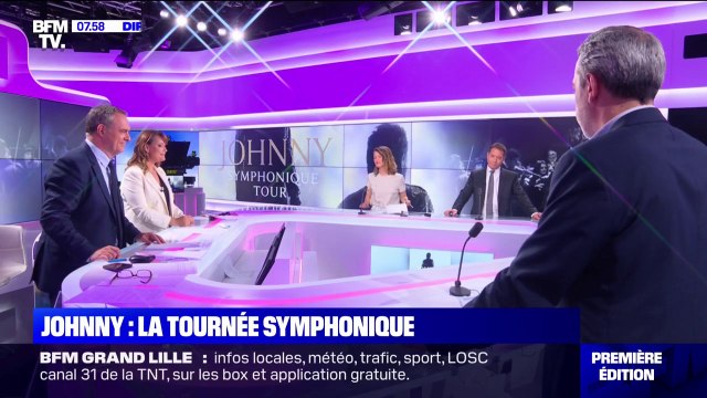 Johnny Hallyday: après l'album, le Johnny Symphonique Tour entame sa tournée dans toute la France