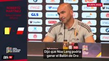 Roberto Martínez responde a las críticas de Van Gaal