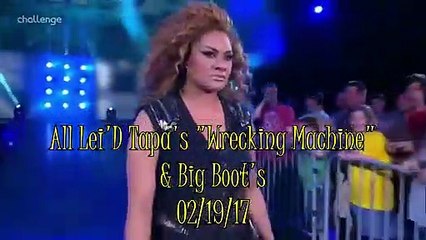 Lei'd Tapa's Wrecking Machine & Big Boots | Highlights