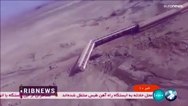 عشرات القتلى والجرحى جراء خروج قطار عن سكته وسط إيران