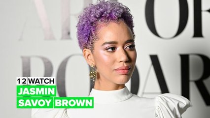 Jasmin Savoy Brown has an agenda