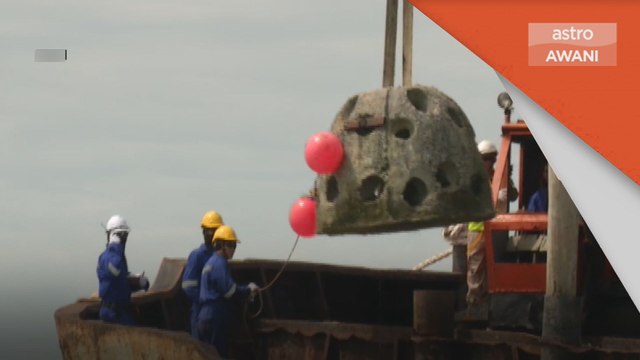 Hari Lautan Sedunia | Tukun tiruan untuk ekosistem laut terpelihara