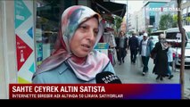 Sahte çeyrek altına dikkat!