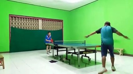 TENIS MEJA ...KO PAUL  VS YOS