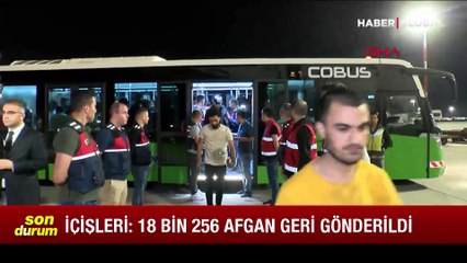 İçişleri Bakanlığı geri gönderilen göçmen sayısını açıkladı