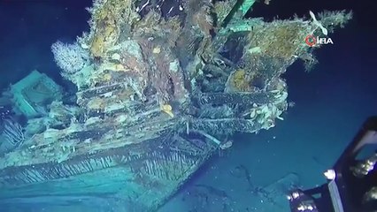 Kolombiya, 300 yıl önce batırılan hazine yüklü geminin görüntülerini yayınladı