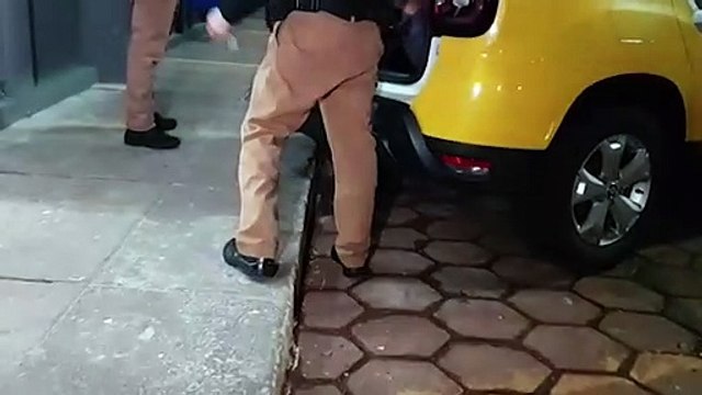 Homem é preso após agredir e ameaçar com faca a ex-companheira em São João d'Oeste