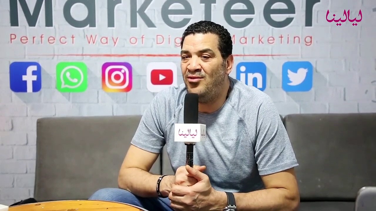 طاهر أبو ليلة _ فخور بالتعاون مع عادل إمام وحلمي تقديم أعمال للأطفال