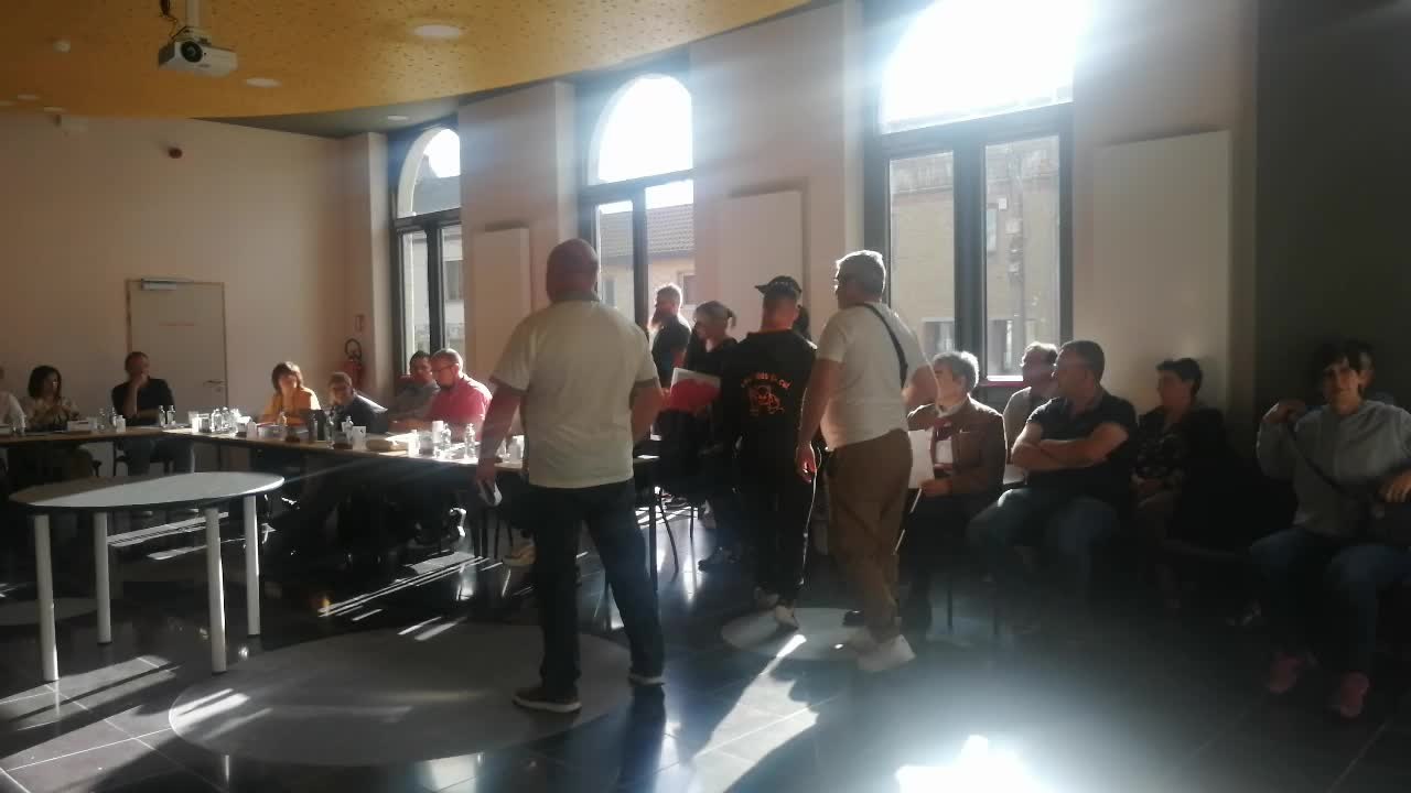 Les campeurs en colère