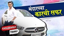 Exclusively Yours : What's in Mandhar Jadhav's Car | Mandar Jadhav | Rajshri Marathi