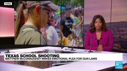 Actor McConaughey calls for gun legislation at White House