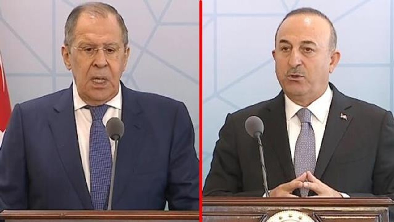 Rus mevkidaşı Lavrov ile görüşen Bakan Çavuşoğlu, tahıl krizi için üzerinde durdukları planı anlattı