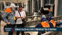 Calon Jemaah Haji dari 5 Embarkasi Indonesia Telah Tiba di Bandara Internasional Madinah