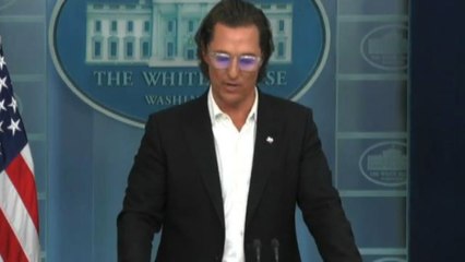 Armi Usa, Matthew McConaughey alla Casa Bianca: è ora di cambiare