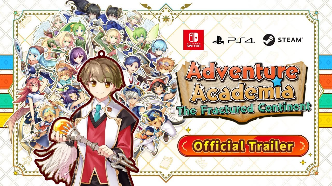 Adventure Academia The Fractured Continent - Trailer d'annonce