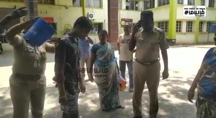 விழுப்புரம் கலெக்டர் அலுவலகத்தில் தாயும் மகனும் தீக்குளிக்க முயற்சி; பரபரப்பு!