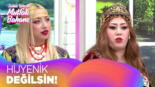 Rakipleri Sema'ya tepki gösterdi! - Zahide Yetiş ile Mutfak Bahane 8 Haziran 2022