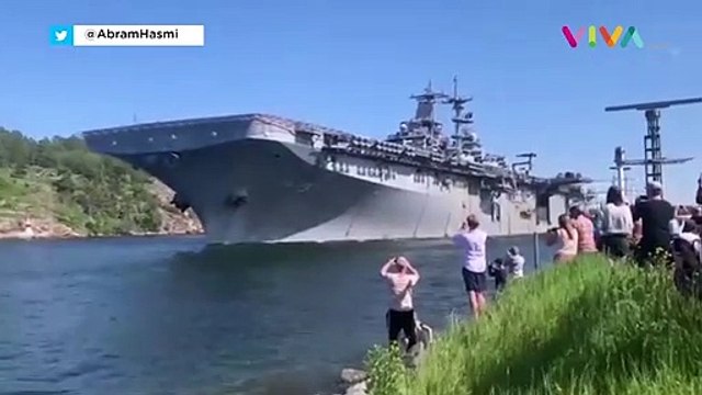 NATO Pamer Kekuatan Militer di Laut Baltik, Mau Serbu Rusia?