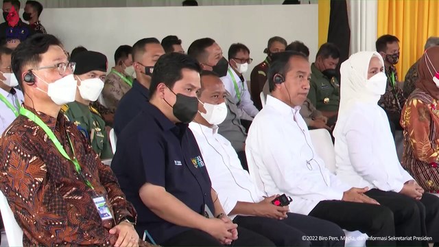 Presiden Joko Widodo Meresmikan Kawasan Industri Terpadu Batang Jateng