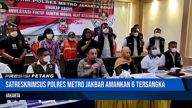 Polres Jakbar Bongkar Kasus investasi Fiktif Suntik Modal Alkes, Kerugian Capai 65 Milyar Rupiah