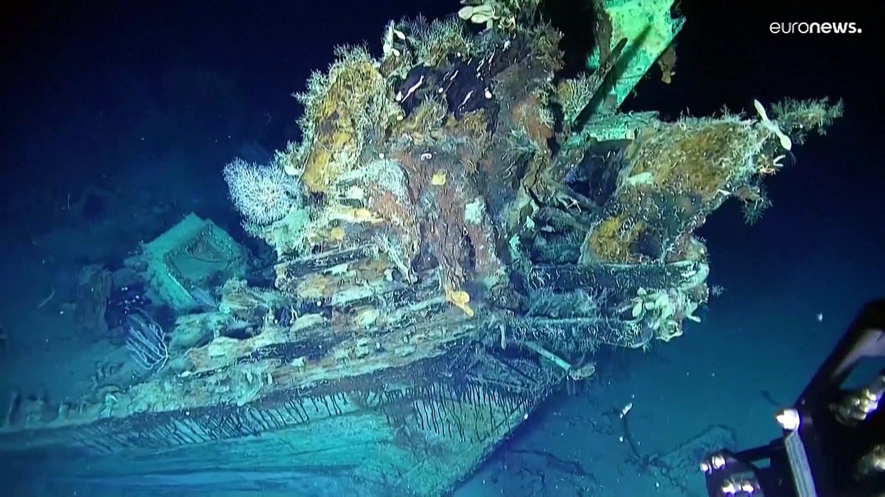 Coiombia, immagini della "nave dei tesori"