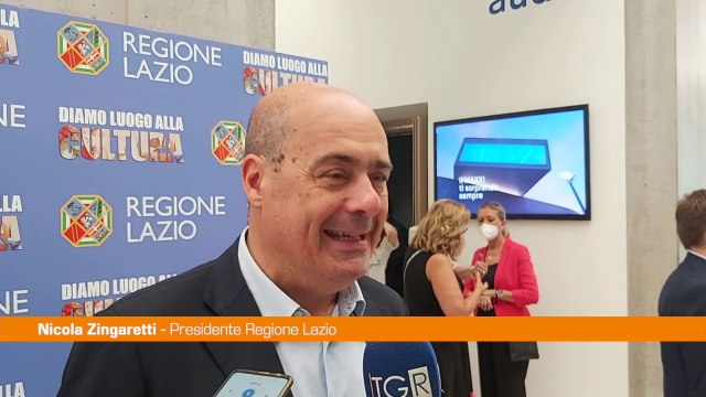 Zingaretti La Regione Lazio ha ridato vita a luoghi cultura