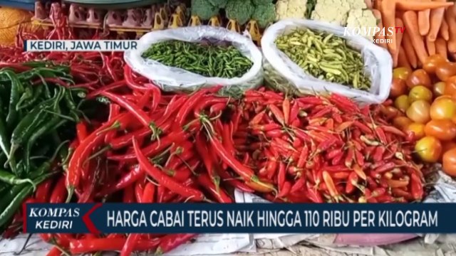 Harga Cabai Tembus 100 Ribu Rupiah Per Kilogramnya
