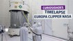 Time Lapse Europa Clipper NASA