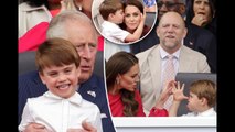 Kate Middleton attempts to contain Prince Louis as he taunts her with