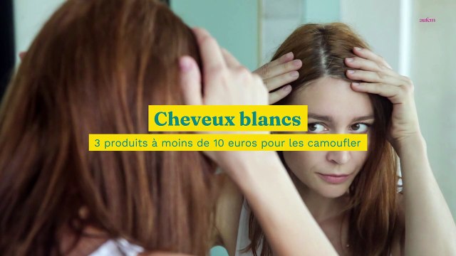 3 produits à moins de 10 euros pour camoufler ses cheveux blancs