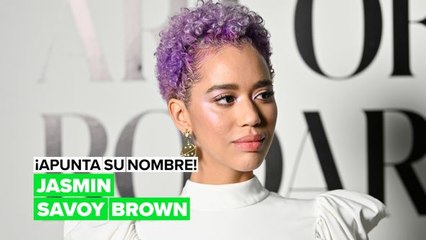 Jasmin Savoy Brown tiene la agenda imposible