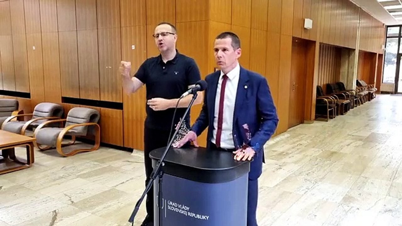 ZÁZNAM: Š. Hamran nechcel bližšie komentovať možné monitorovanie M. Žilinku
