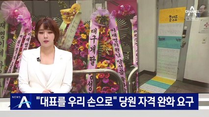 이재명 지지자들 “대표를 우리 손으로”…당원 자격 완화 요구