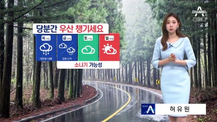[날씨]내일도 소나기…우산 챙기세요