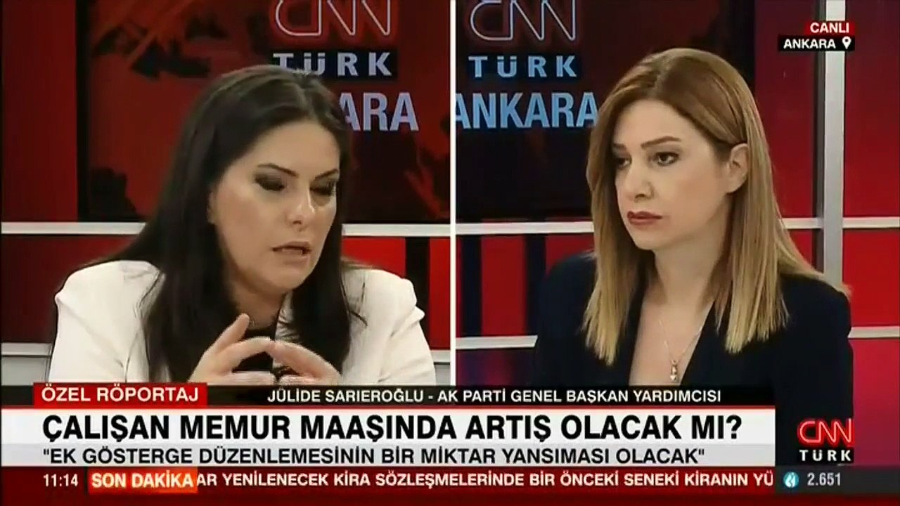 SON DAKİKA: 3600 ek gösterge, asgari ücret, EYT, enflasyon farkı, erken seçim... Jülide Sarıeroğlu CNN TÜRK'te konuştu
